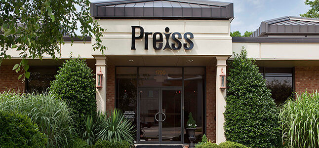 Preiss Company Corporate Office Entrance